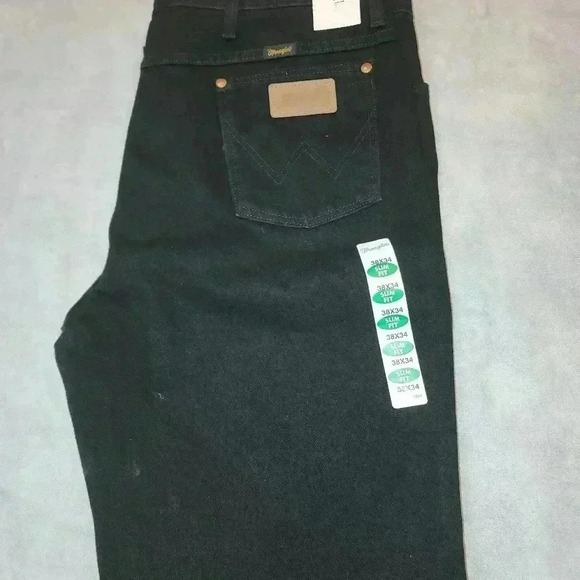 Wrangler Jeans 936WBK Cotton Twill Denim 14.25 Oz NWT. - Picture 1 of 6